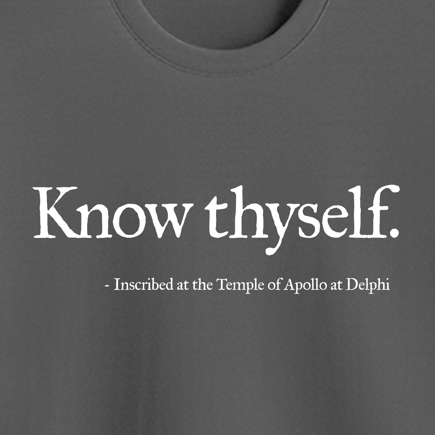 Know Thyself